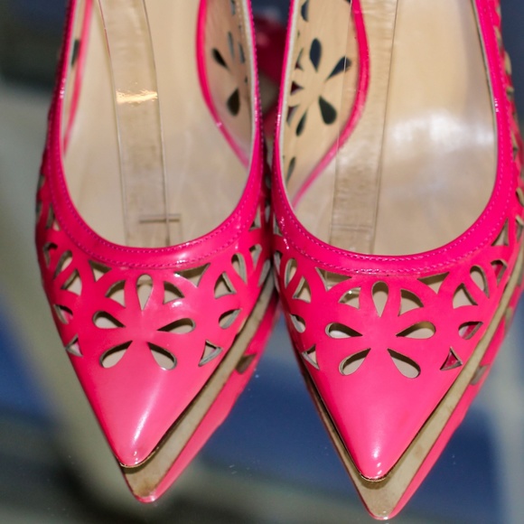 Kate Spade Jacey Cutout Kitten-Heel Slingback - Picture 6 of 8